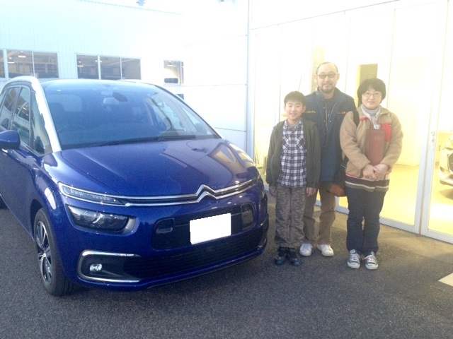 Grand C4 Picasso FEELご納車。