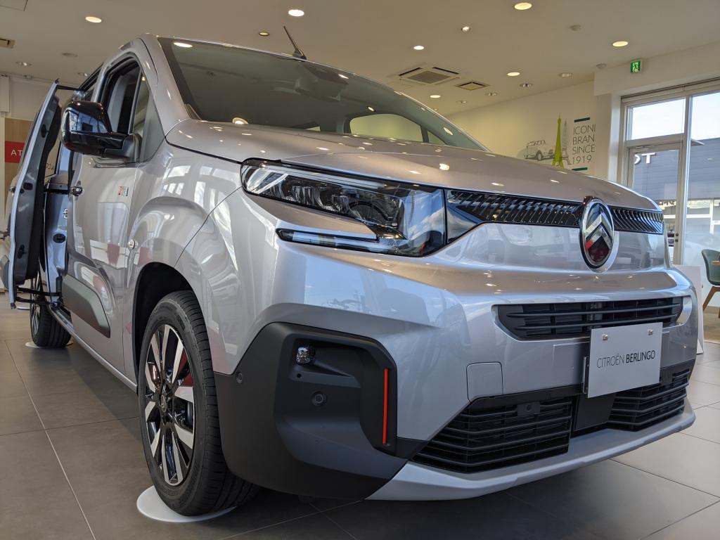 【10/11～10/13デビューフェア開催】BERLINGO　XTRパック　新色グリアルタンス　展示しました！