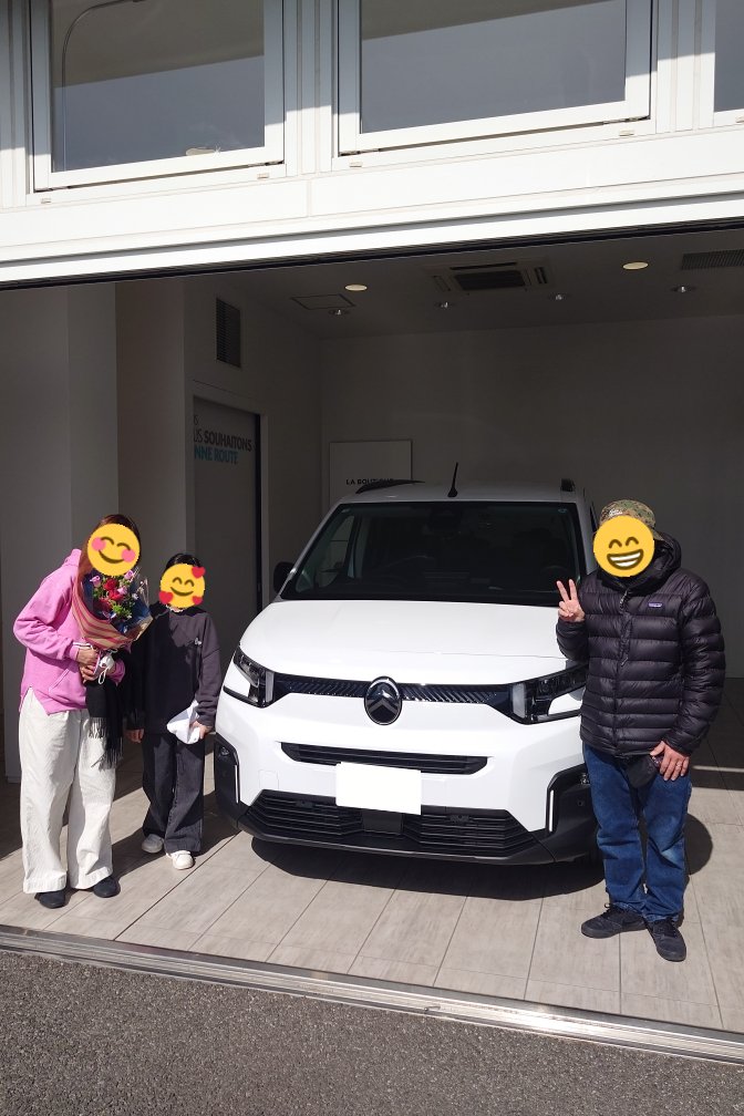 BERLINGO LONG MAX BlueHDi ブランイシ 　ご納車ありがとうございました！