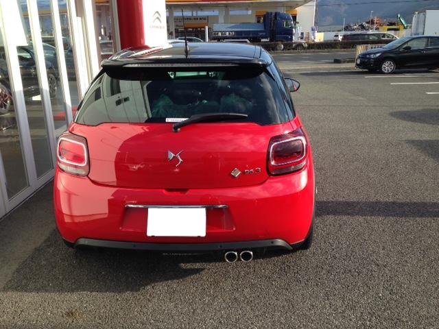 DS3 Performance ご納車ありがとうございました