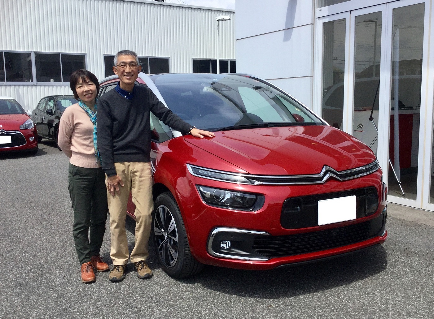 Grand C4 Picasso Shine ご納車。
