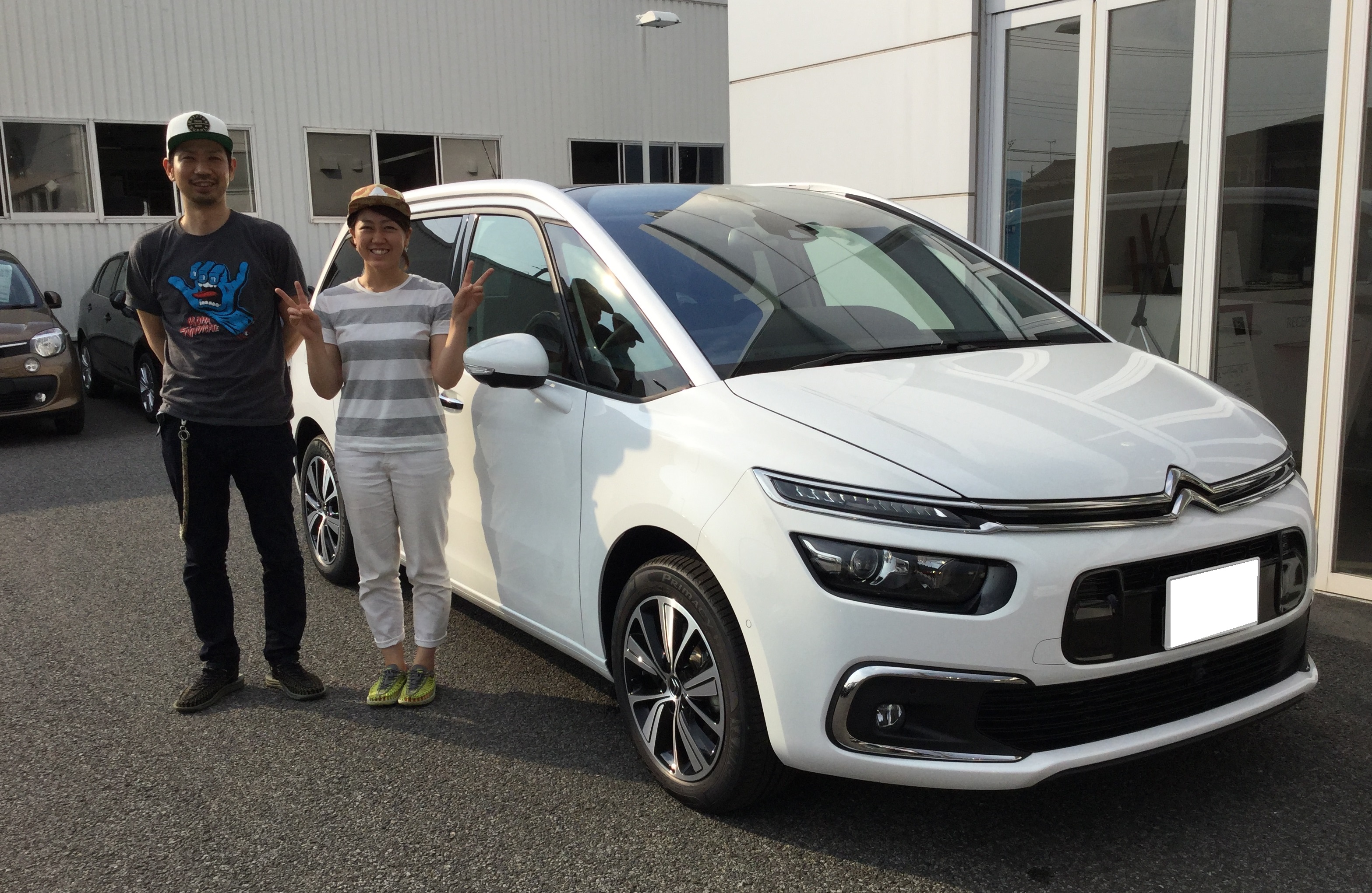 Grand C4 Picasso SHINEご納車。