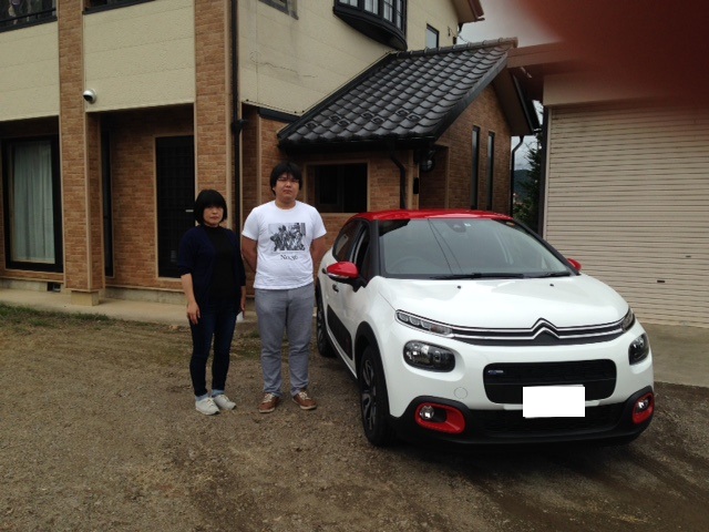 NewC3ご納車ありがとうございました。