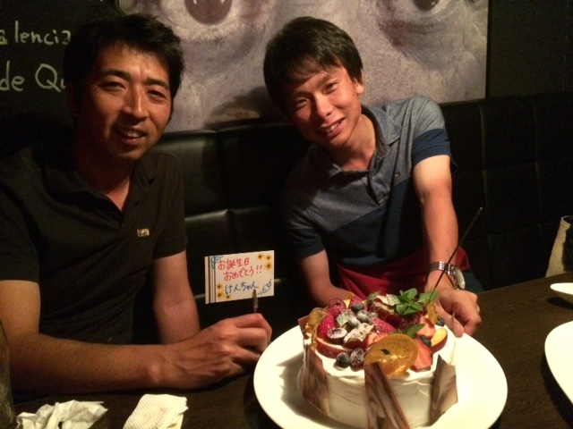 スタッフの誕生会