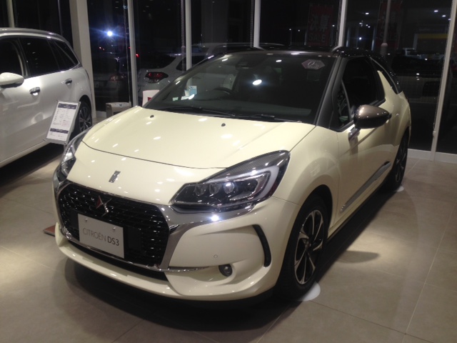DS3 PARTHENONが到着しました！