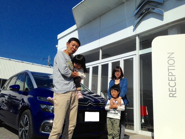 GrandC4Picassoご納車ありがとうございます。
