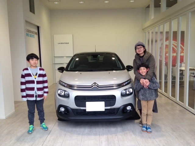 C3 SHINEサーブル・黒ご納車ありがとうございました。