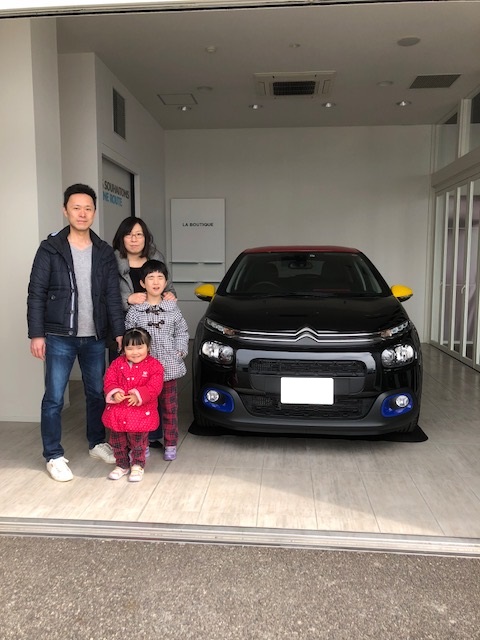 限定車　C3　JCC+　シトロエン長野初のご納車です　