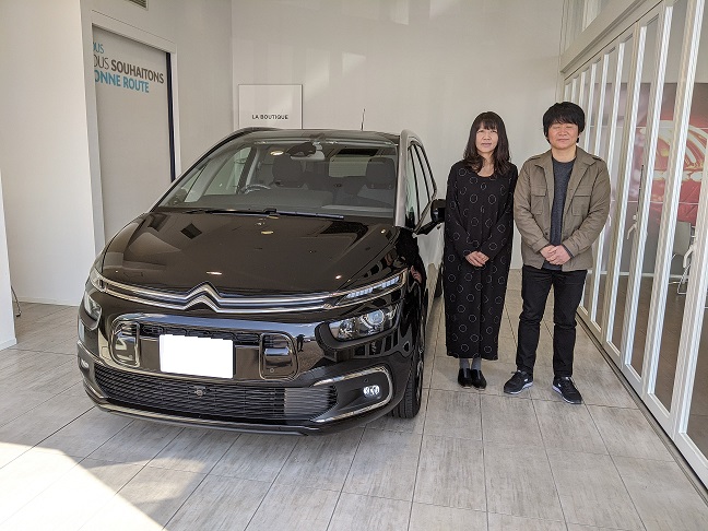 GrandC4SpaceTourer　ご納車！