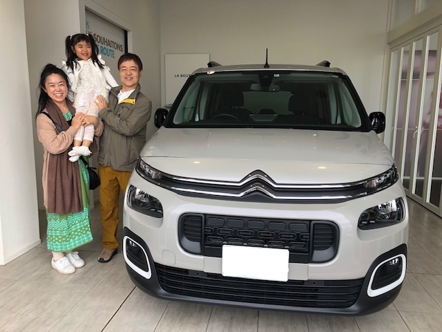 ベルランゴ SHINE　ご納車です！
