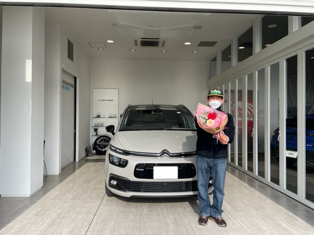 G.C4スペースツアラー　ご納車です