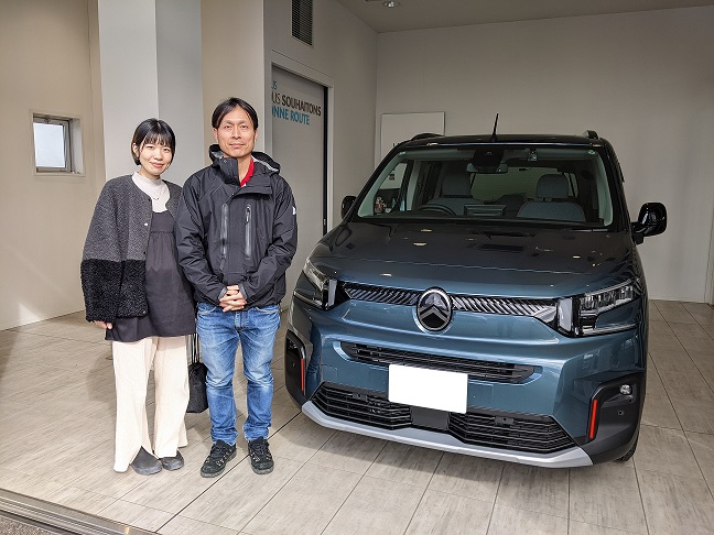 New BERLINGO XTRパック　ご納車です！