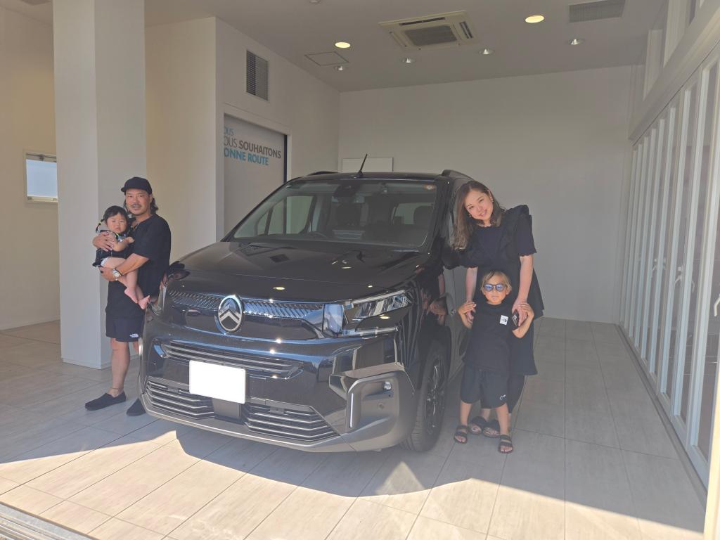 BERLINGO Black Edition ご納車ありがとうございました！